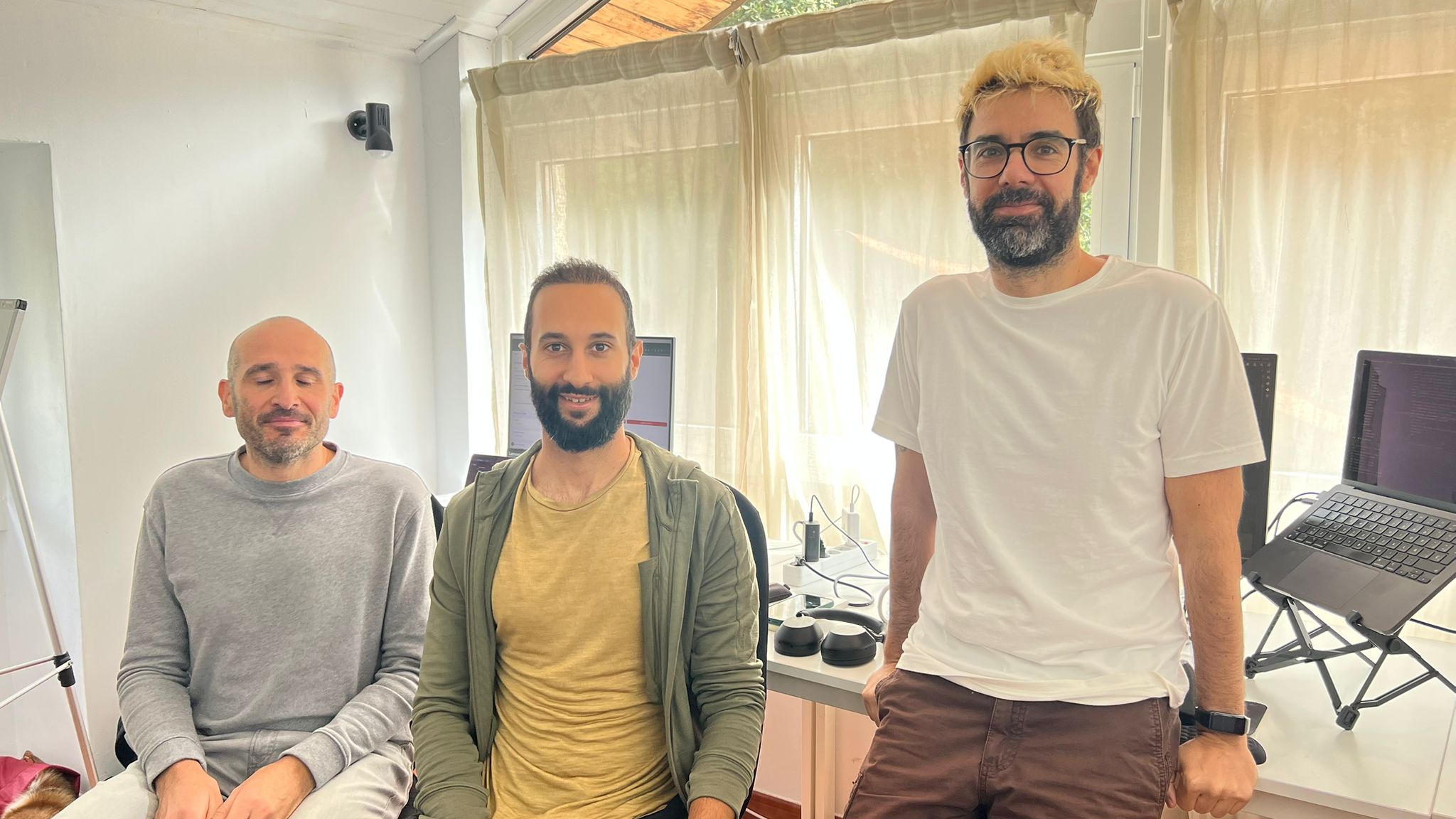 Equipo de desarrollo: César, Miguel Ángel y Víctor