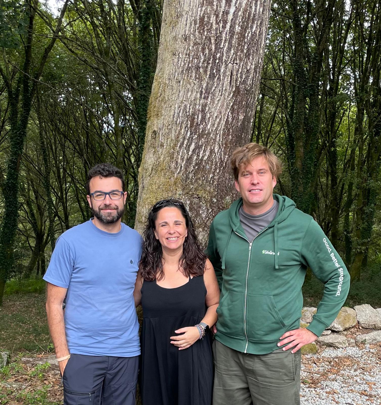 Equipo de marketing: Juanma, Laura y Pablo